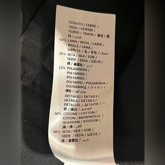 Neil Barrett wool and silk pants, 38/M - Picture 7 of 7